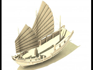 sailboat 3D मॉडल