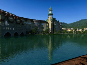 городское здание 3D Модель