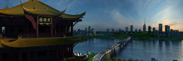 yellow crane tower Modèle 3D .c4d .max .obj .3ds .fbx .stl .blend 