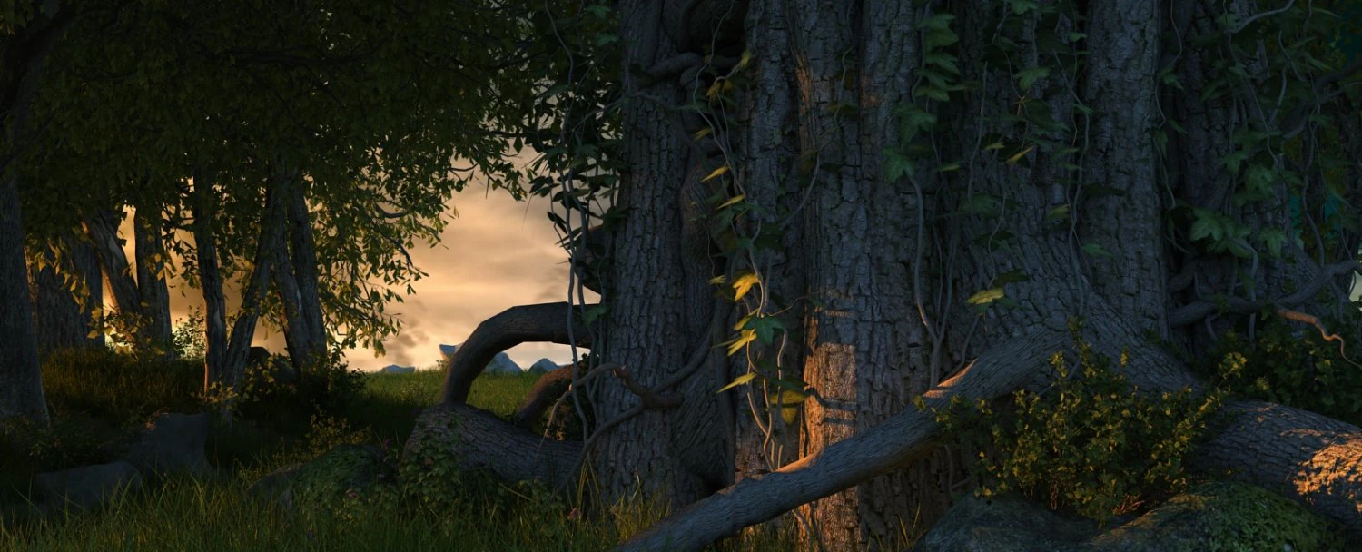 forest 3D Model .c4d .max .obj .3ds .fbx .stl .blend 