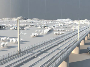train 3D Model