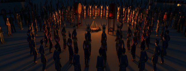 torch festival 3D 模型 .c4d .max .obj .3ds .fbx .stl .blend