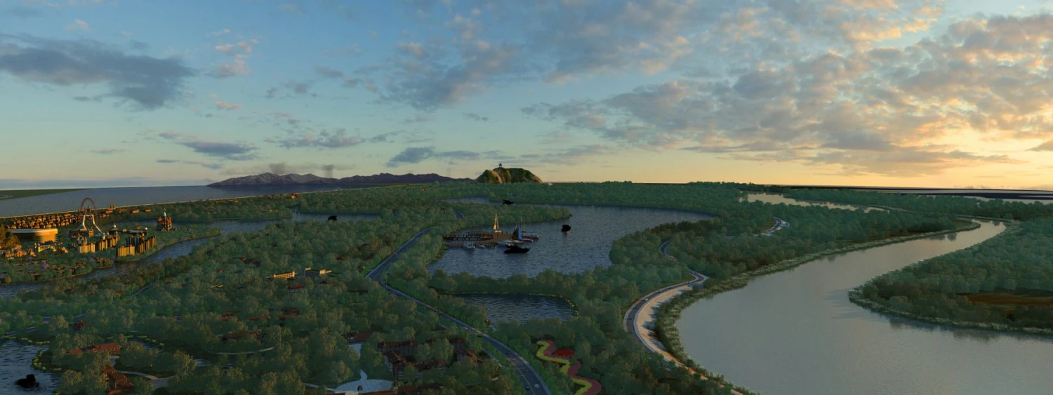 scenic area 3D Model .c4d .max .obj .3ds .fbx .stl .blend