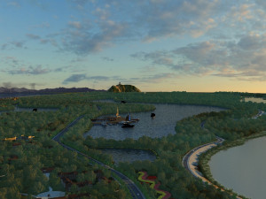 scenic area Modelo 3D