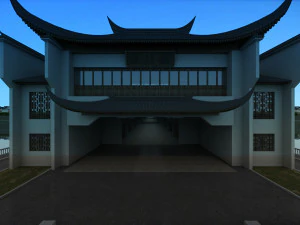 ancient building 3D Model