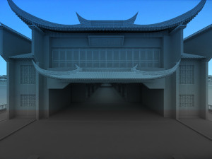 ancient building 3D Model