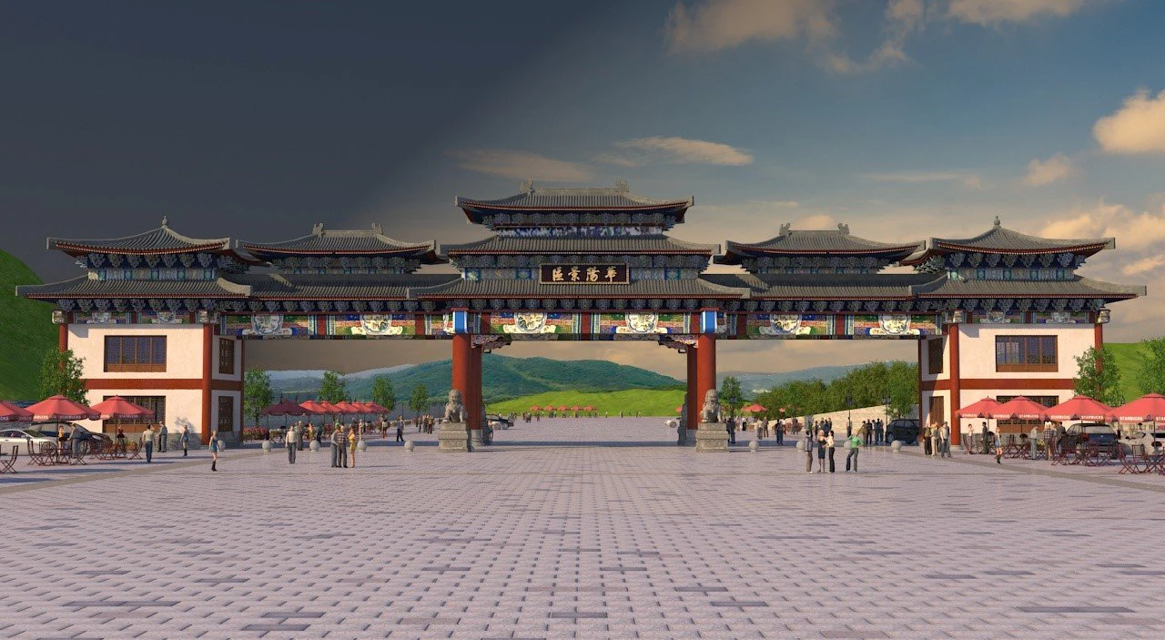archway 3D Model .c4d .max .obj .3ds .fbx .stl .blend 