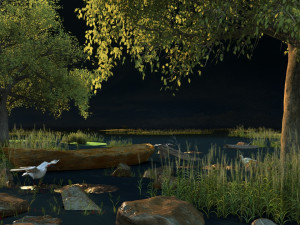 wetlands 3D Model