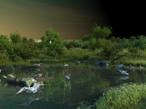 wetlands 3D Model