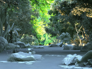 rainforest Model 3D