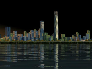 पार्क 3D मॉडल