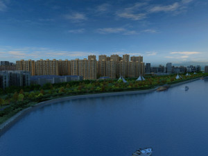 city building 3D 모델