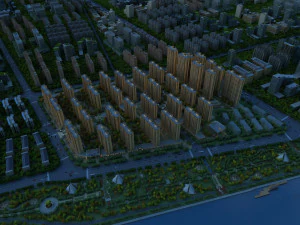 city building 3D Model