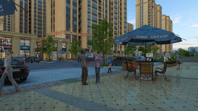 city building 3D Model .c4d .max .obj .3ds .fbx .stl .blend 