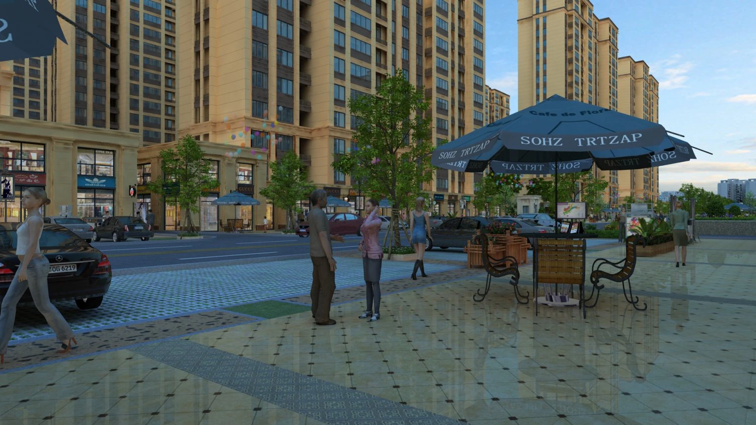city building 3D Model .c4d .max .obj .3ds .fbx .stl .blend 