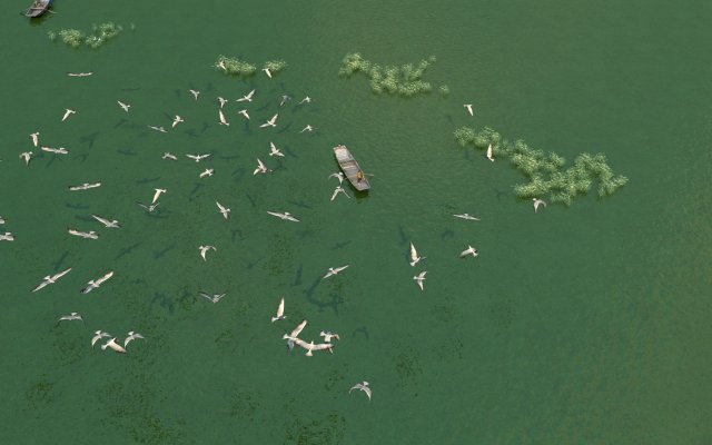 jinqiu lake 3D 모델 .c4d .max .obj .3ds .fbx .stl .blend 