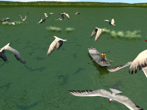 jinqiu lake 3D 모델