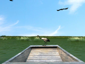 jinqiu lake 3D Model