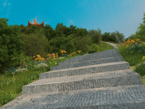 peak pavilion 3D Model