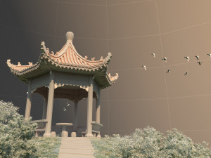 peak pavilion 3D Model