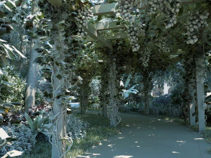 grape rack 3D Model