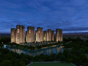 城市夜景 3D 模型