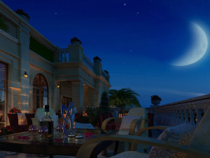 city night scene 3D 모델