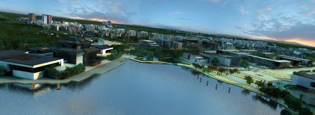 city building 3D Модель .c4d .max .obj .3ds .fbx .stl .blend 