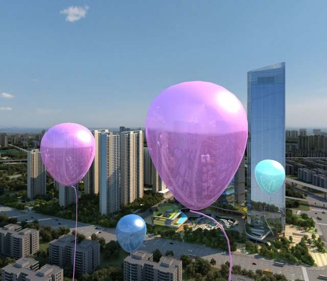 city building Modelo 3D .c4d .max .obj .3ds .fbx .stl .blend 