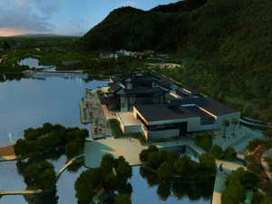 大きな仏像 3Dモデル