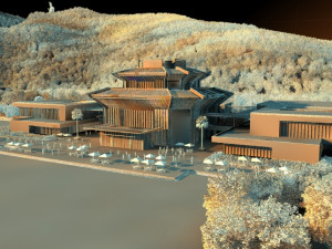 big buddha statue 3D मॉडल
