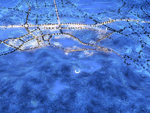 city night scene Modelo 3D