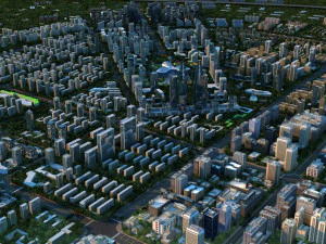 city building 3D Model