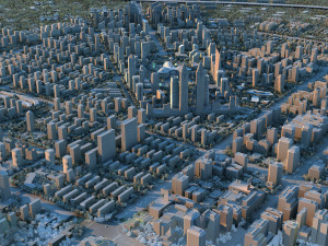 city building 3D Model