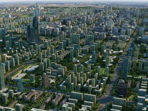 city building 3D Model