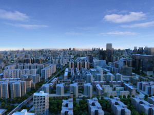 city building Model 3D