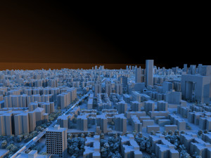 city building Model 3D