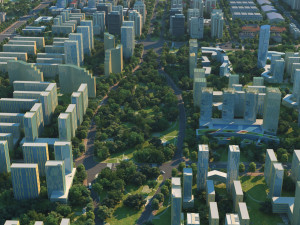 city building 3D 모델