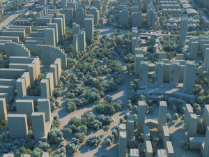 city building 3D 모델
