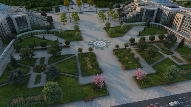 city building Modelo 3D .c4d .max .obj .3ds .fbx .stl .blend 