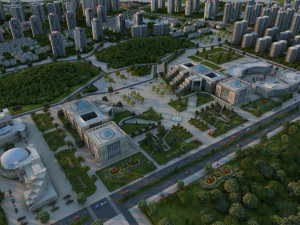 city building 3D Model