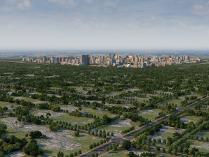 city building 3D मॉडल