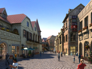city building 3D Модель