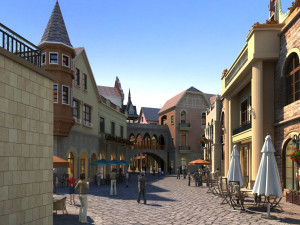 city building 3D Модель
