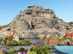 amusement park Model 3D