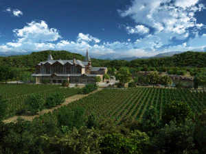 azienda agricola Modello 3D