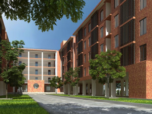 university building 3D Model