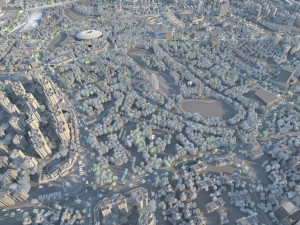city building 3D Modell