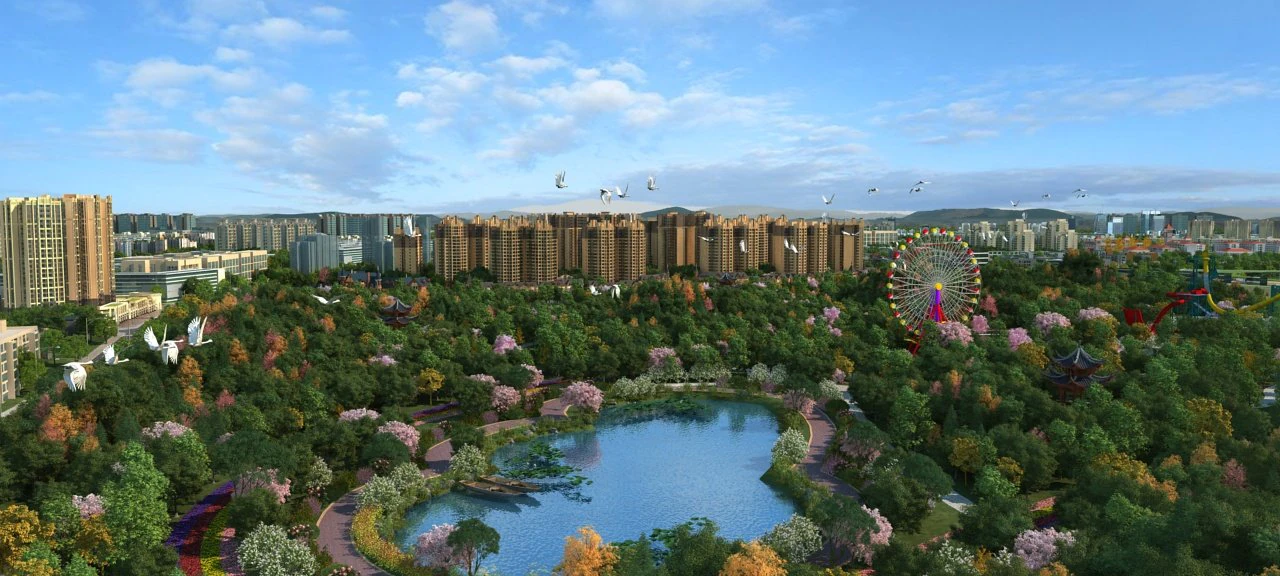 park 3D Model .c4d .max .obj .3ds .fbx .stl .blend