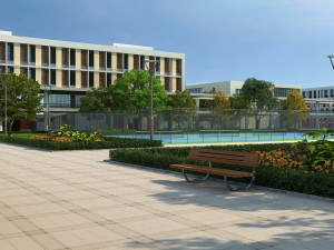 university building 3Dモデル